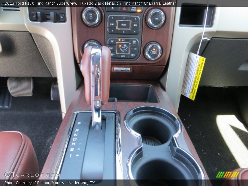 Tuxedo Black Metallic / King Ranch Chaparral Leather 2013 Ford F150 King Ranch SuperCrew