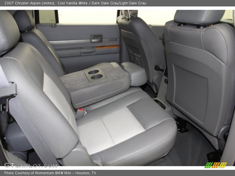 Cool Vanilla White / Dark Slate Gray/Light Slate Gray 2007 Chrysler Aspen Limited