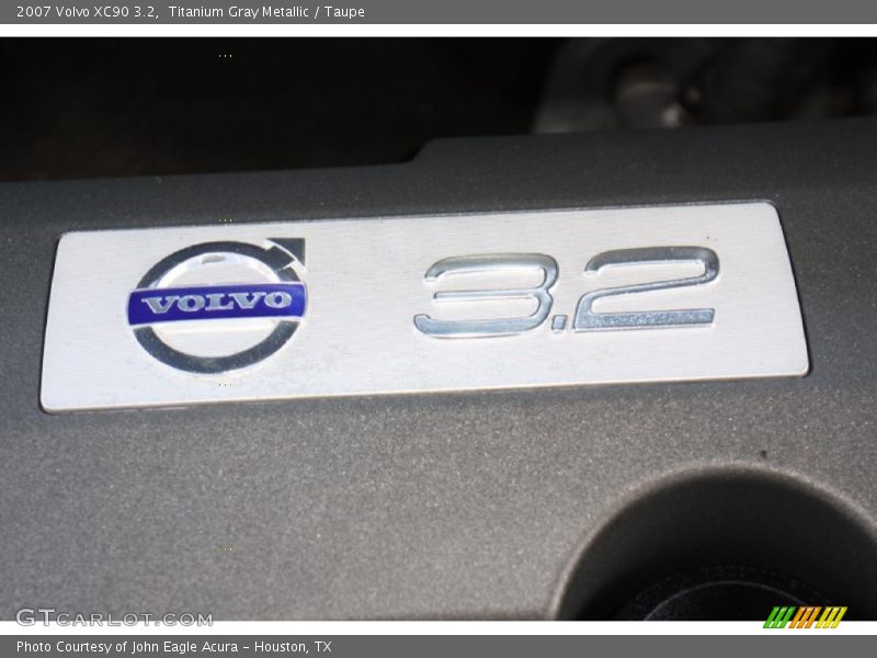 Titanium Gray Metallic / Taupe 2007 Volvo XC90 3.2