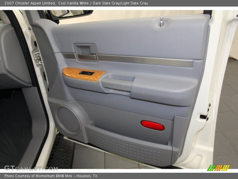 Cool Vanilla White / Dark Slate Gray/Light Slate Gray 2007 Chrysler Aspen Limited