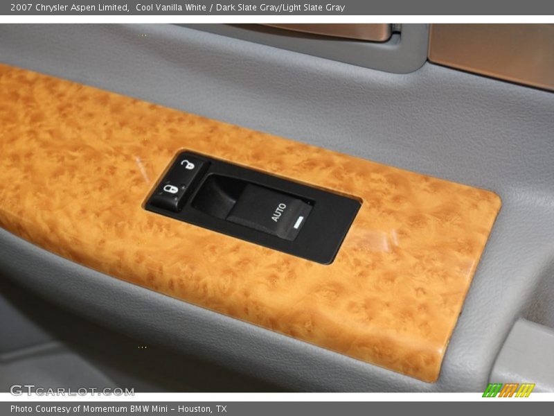 Cool Vanilla White / Dark Slate Gray/Light Slate Gray 2007 Chrysler Aspen Limited