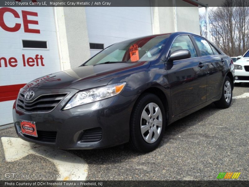 Magnetic Gray Metallic / Ash Gray 2010 Toyota Camry LE