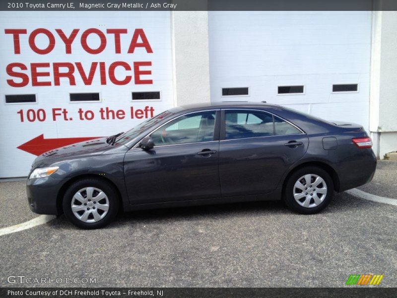 Magnetic Gray Metallic / Ash Gray 2010 Toyota Camry LE