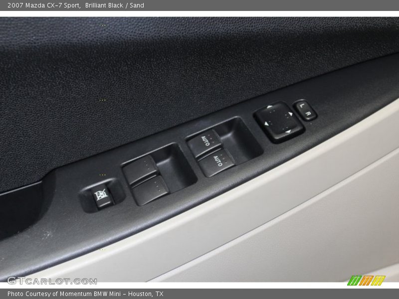 Brilliant Black / Sand 2007 Mazda CX-7 Sport