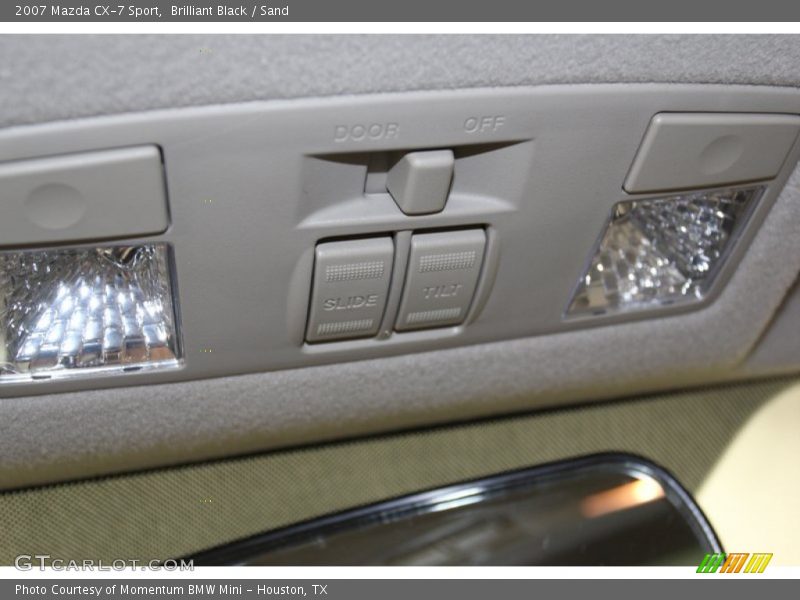 Brilliant Black / Sand 2007 Mazda CX-7 Sport