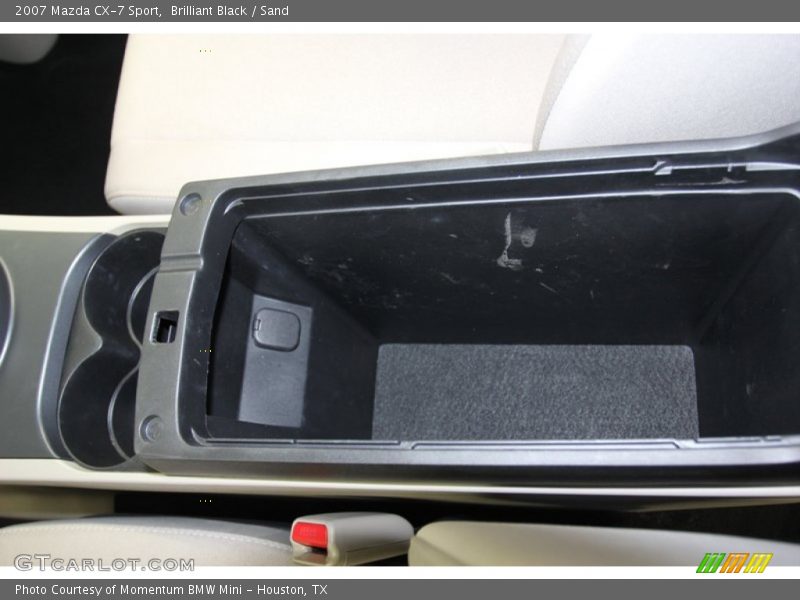 Brilliant Black / Sand 2007 Mazda CX-7 Sport