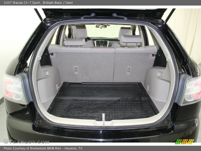 Brilliant Black / Sand 2007 Mazda CX-7 Sport