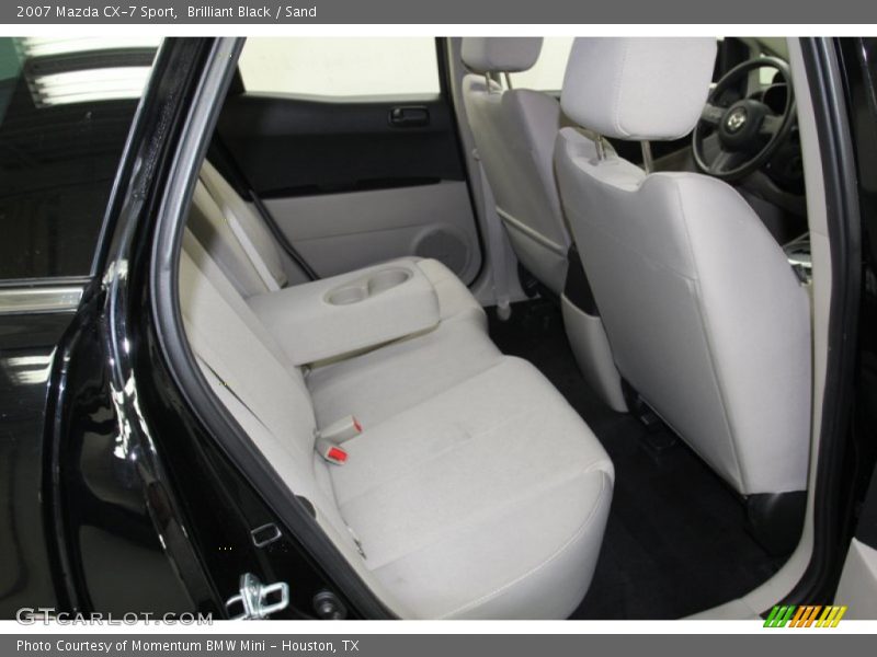 Brilliant Black / Sand 2007 Mazda CX-7 Sport
