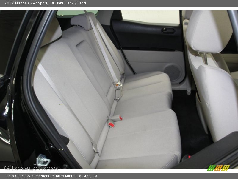 Brilliant Black / Sand 2007 Mazda CX-7 Sport