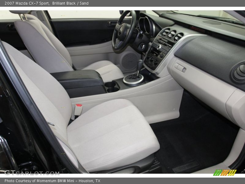 Brilliant Black / Sand 2007 Mazda CX-7 Sport