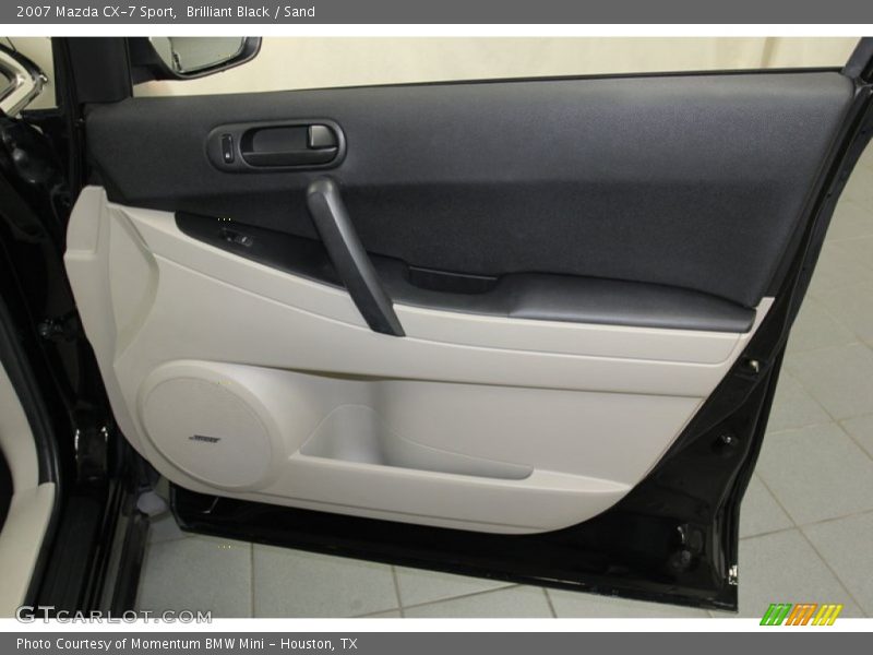 Brilliant Black / Sand 2007 Mazda CX-7 Sport