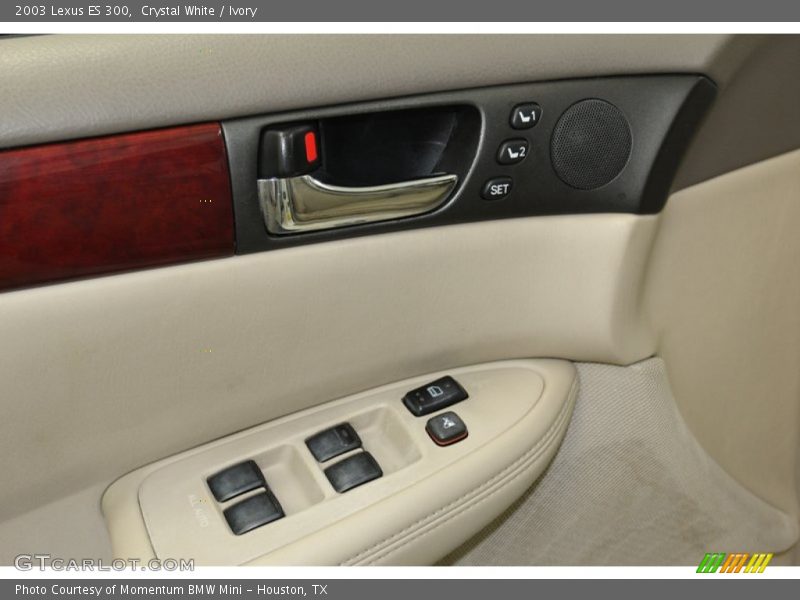 Controls of 2003 ES 300