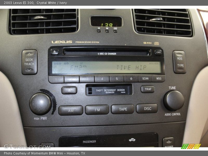 Audio System of 2003 ES 300