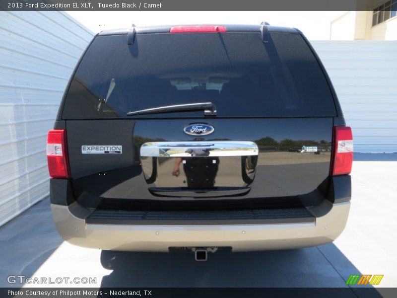 Tuxedo Black / Camel 2013 Ford Expedition EL XLT