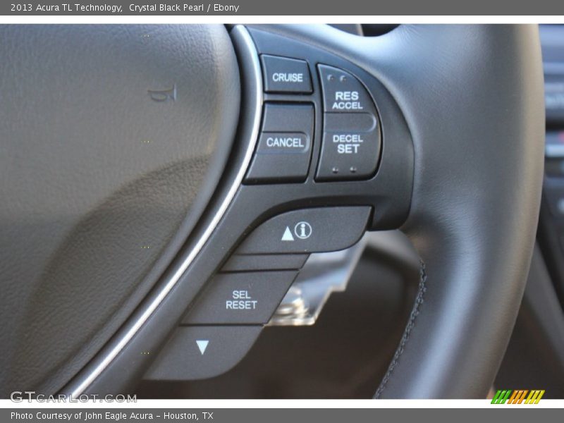 Crystal Black Pearl / Ebony 2013 Acura TL Technology