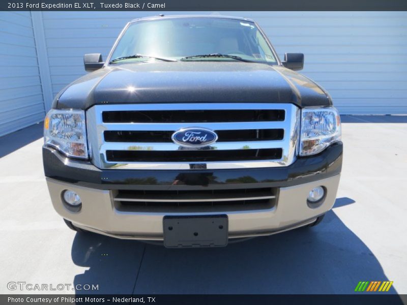 Tuxedo Black / Camel 2013 Ford Expedition EL XLT
