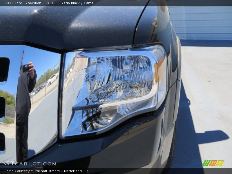 Tuxedo Black / Camel 2013 Ford Expedition EL XLT