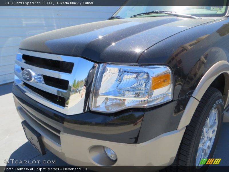 Tuxedo Black / Camel 2013 Ford Expedition EL XLT