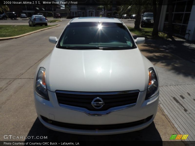 Winter Frost Pearl / Frost 2009 Nissan Altima 2.5 S