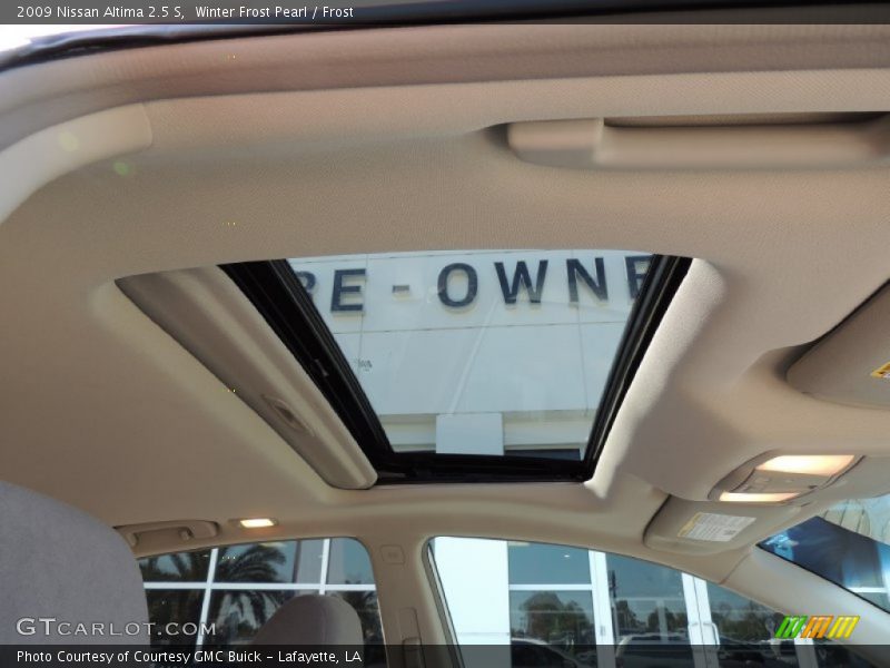 Winter Frost Pearl / Frost 2009 Nissan Altima 2.5 S