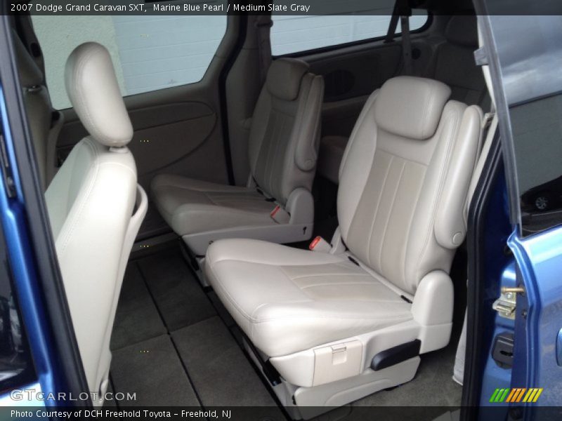 Marine Blue Pearl / Medium Slate Gray 2007 Dodge Grand Caravan SXT
