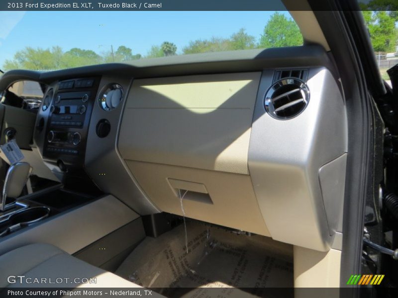 Tuxedo Black / Camel 2013 Ford Expedition EL XLT