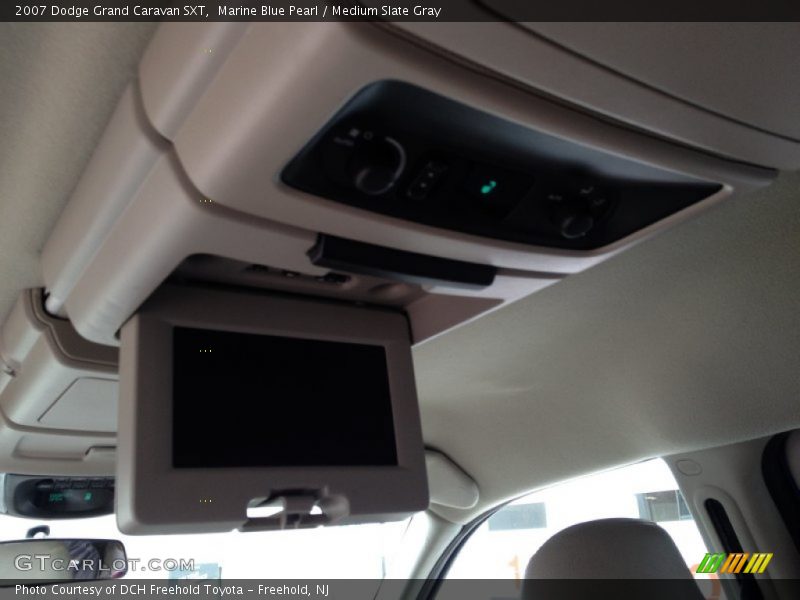 Marine Blue Pearl / Medium Slate Gray 2007 Dodge Grand Caravan SXT