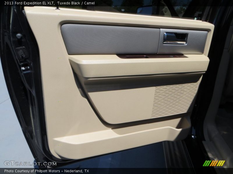 Tuxedo Black / Camel 2013 Ford Expedition EL XLT