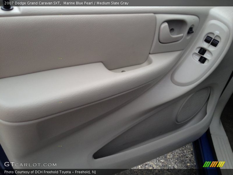 Marine Blue Pearl / Medium Slate Gray 2007 Dodge Grand Caravan SXT