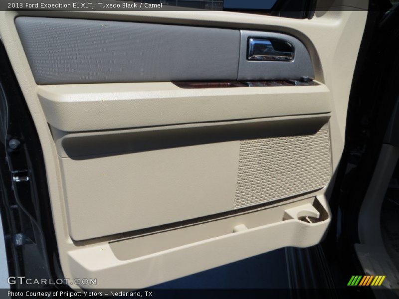 Tuxedo Black / Camel 2013 Ford Expedition EL XLT