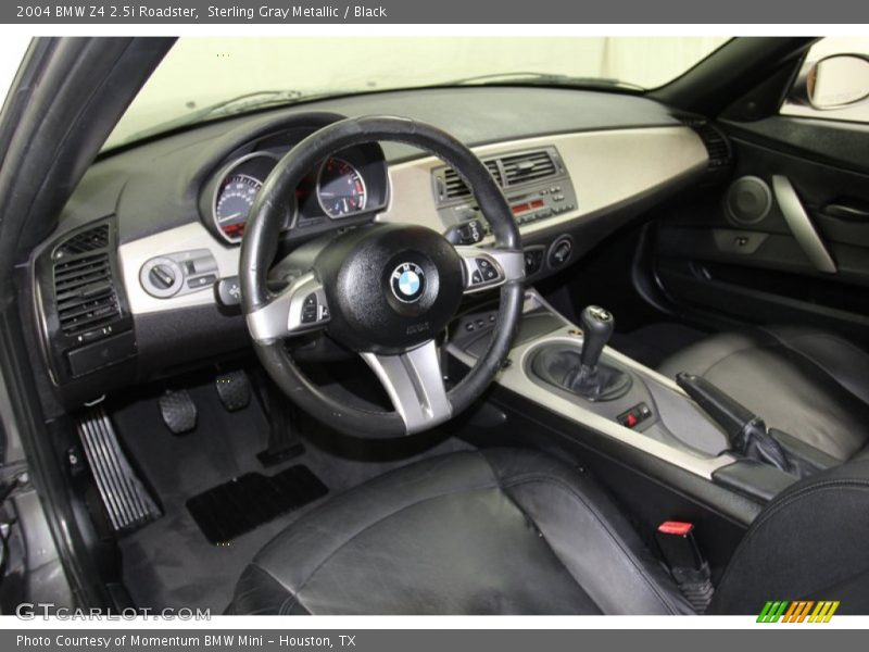 Black Interior - 2004 Z4 2.5i Roadster 