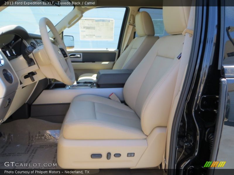 Front Seat of 2013 Expedition EL XLT