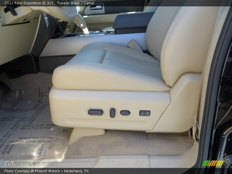 Tuxedo Black / Camel 2013 Ford Expedition EL XLT