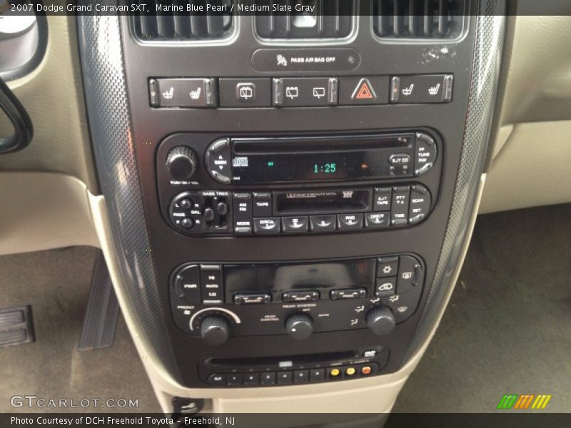 Marine Blue Pearl / Medium Slate Gray 2007 Dodge Grand Caravan SXT