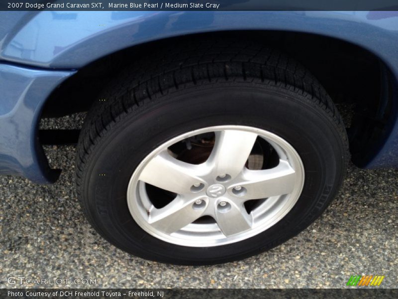 Marine Blue Pearl / Medium Slate Gray 2007 Dodge Grand Caravan SXT