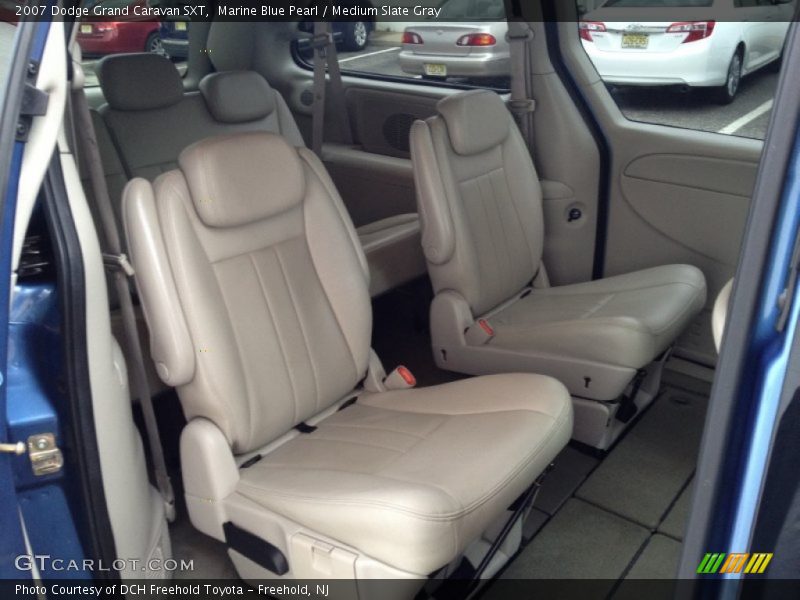 Marine Blue Pearl / Medium Slate Gray 2007 Dodge Grand Caravan SXT