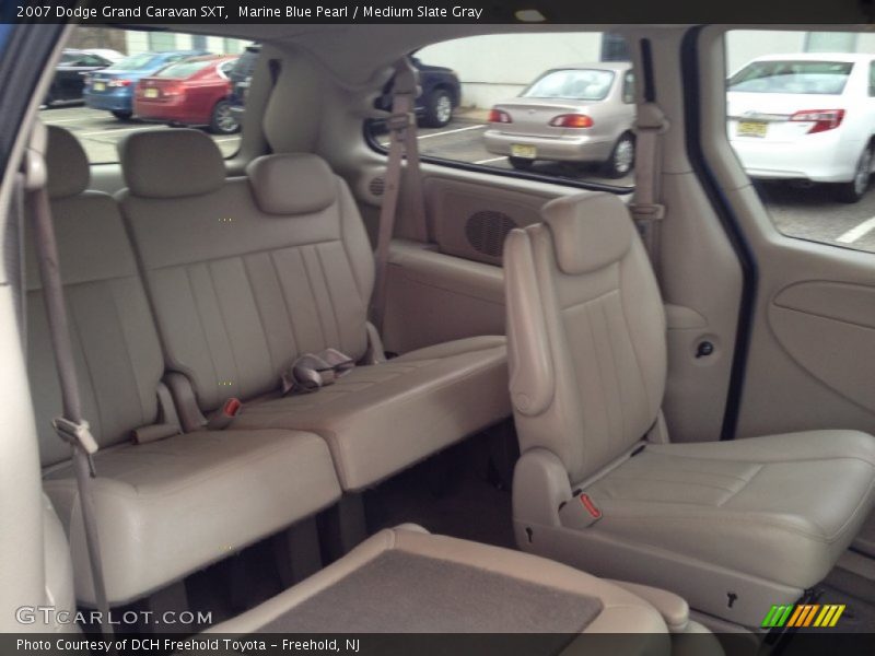 Marine Blue Pearl / Medium Slate Gray 2007 Dodge Grand Caravan SXT