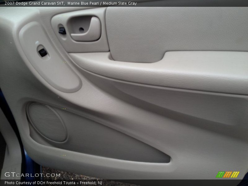 Marine Blue Pearl / Medium Slate Gray 2007 Dodge Grand Caravan SXT