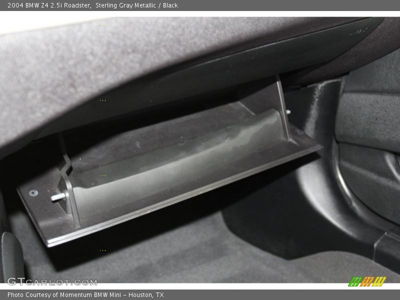Sterling Gray Metallic / Black 2004 BMW Z4 2.5i Roadster