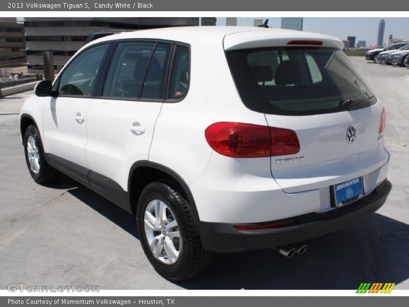 Candy White / Black 2013 Volkswagen Tiguan S