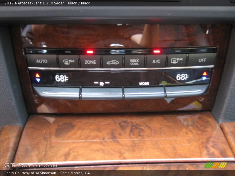Black / Black 2012 Mercedes-Benz E 350 Sedan