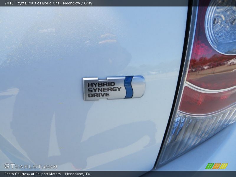 Moonglow / Gray 2013 Toyota Prius c Hybrid One