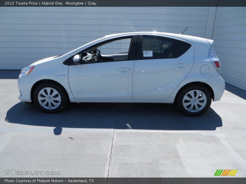Moonglow / Gray 2013 Toyota Prius c Hybrid One