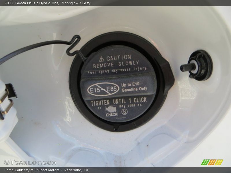 Moonglow / Gray 2013 Toyota Prius c Hybrid One