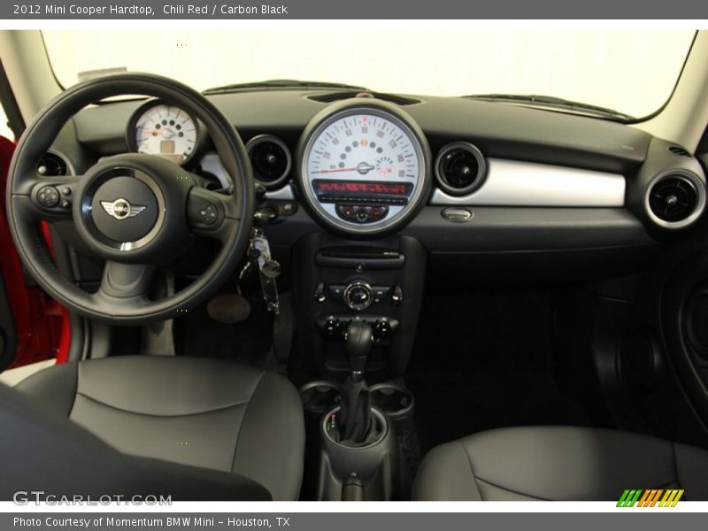Chili Red / Carbon Black 2012 Mini Cooper Hardtop