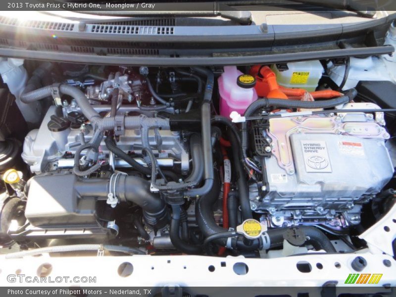 Moonglow / Gray 2013 Toyota Prius c Hybrid One