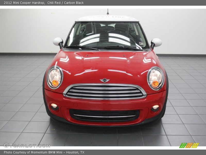 Chili Red / Carbon Black 2012 Mini Cooper Hardtop