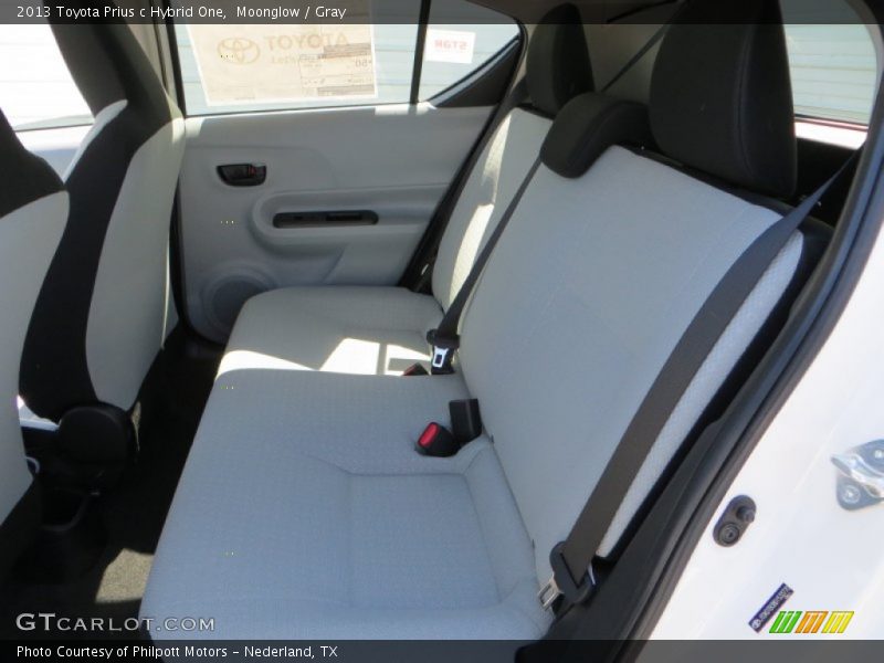 Moonglow / Gray 2013 Toyota Prius c Hybrid One