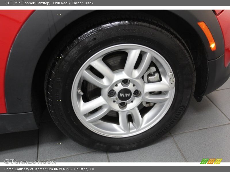 Chili Red / Carbon Black 2012 Mini Cooper Hardtop