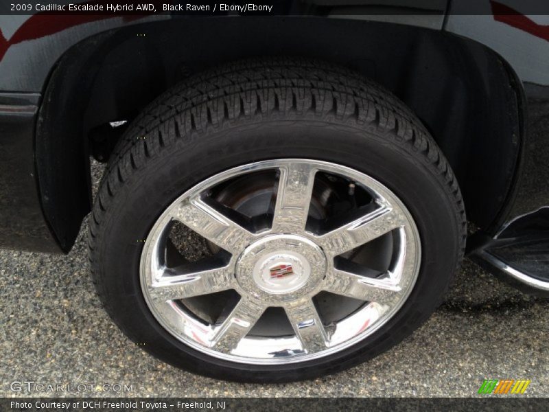 Black Raven / Ebony/Ebony 2009 Cadillac Escalade Hybrid AWD
